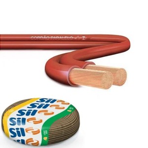 CABO FLEX PARALELO | 2x2.5mm | COM 100m | MARROM | SIL