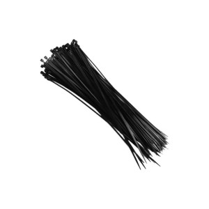 ABRACADEIRA NYLON | 200x2.5 | C/100 | PRETA | FERTAK/GUEPAR