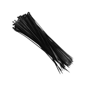 ABRACADEIRA DE NYLON | 280x4.8 | COM 100 | PRETA | FOXLUX