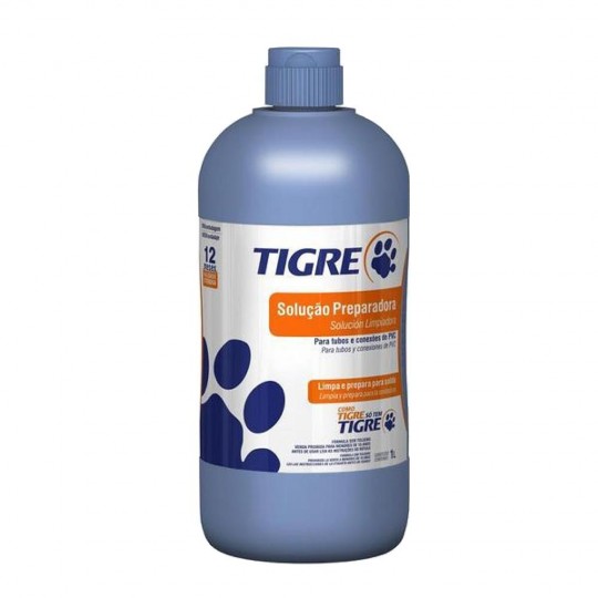 Solução Preparadora para Tubos e Conexões de PVC 1 Litro Tigre