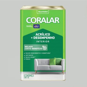 CORALAR ACRILICO + DESEMPENHO | NEBLINA PAULISTA | 18L | CORAL
