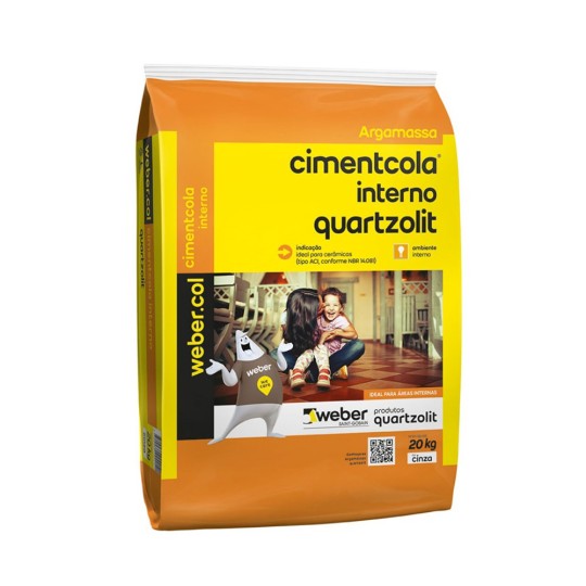 ARGAMASSA INTERNO | AC1 | 20kg | QUARTZOLIT