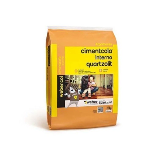 ARGAMASSA INTERNO | AC1 | 5kg | QUARTZOLIT