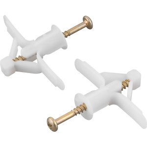 BUCHA COM PARAFUSO | PARA GESSO | B8 | COM 25pc | TRIFIXI