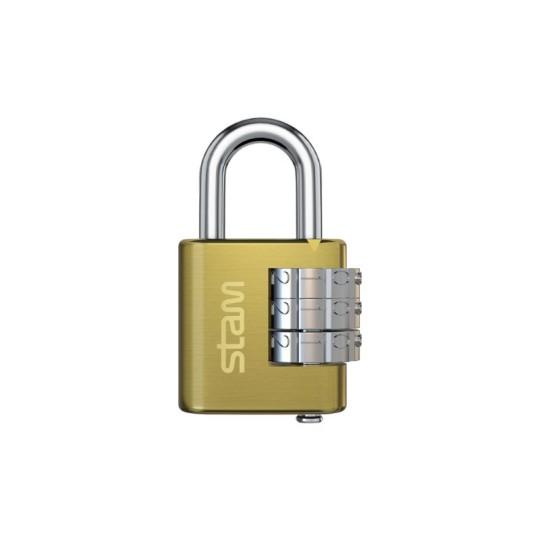 CADEADO SEGREDO | 25mm | ZAMAC | STAM