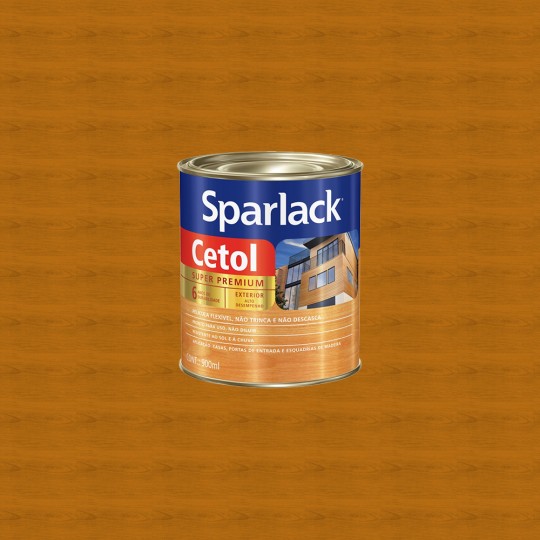 VERNIZ SPARLACK CETOL | ACETINADO | CANELA | 0.9L | CORAL