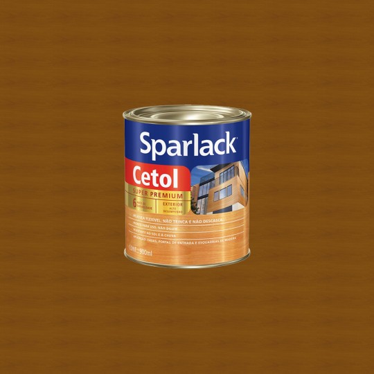 VERNIZ SPARLACK CETOL | ACETINADO | IMBUIA | 0.9L | CORAL