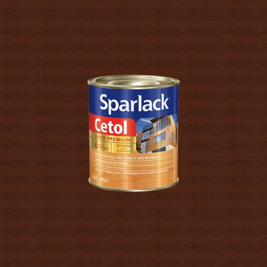 VERNIZ SPARLACK CETOL | ACETINADO | IPE | 0.9L | CORAL