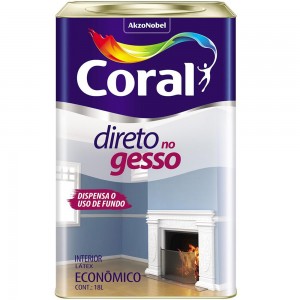 Tinta Acrílica Renova Gesso & Drywall 5202491 Branco 18L - Coral