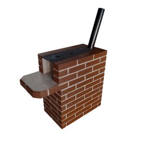 FOGAO COMPACTO | TIJOLINHO | TABACO | DEGRILL