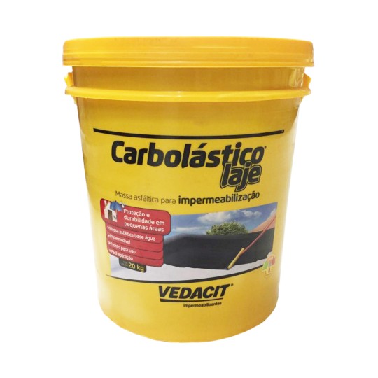 MASSA ASFALTICA FRIO IMPERMEABILIZANTE 20kg | VEDACIT