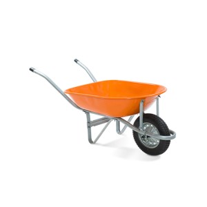 CARRINHO DE MAO SUPER | RODA MACICA | LARANJA | METALOSA