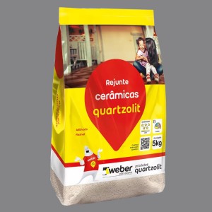 REJUNTE FLEXIVEL | 5kg | CINZA ARTICO | QUARTZOLIT