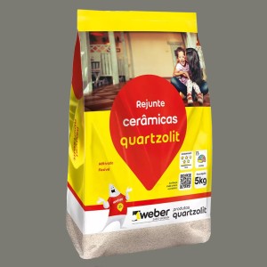 REJUNTE FLEXIVEL | 5kg | CINZA OUTONO | QUARTZOLIT
