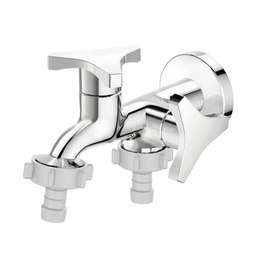 TORNEIRA TANQUE MAQUINA | 1155-NGY | NOVA GYRO | DN15 CROMADA | FABRIMAR