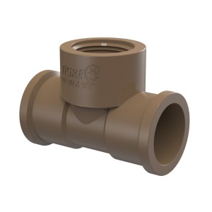 TE 90 SOLDAVEL COM REDUCAO E COMROSCA | 25x1/2 | TIGRE