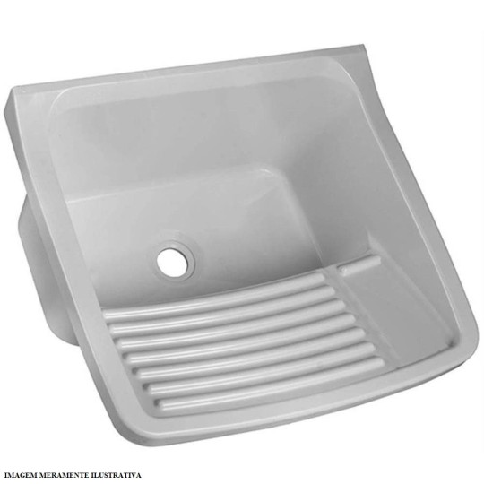 TANQUE PLASTICO | TQ1/SC-CZ2 | N.1 | 34L | 55x47x31 | CINZA | ASTRA