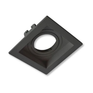 SPOT | 81010 | EMBUTIR P/1 LAP. PAR20 RECUADO QUAD. | PRETO | CLICK INJET