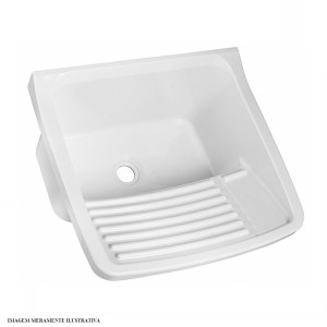 TANQUE PLASTICO | TQ0/SC-BR1 | N.0 | 22L | 47x43x27 | BRANCO | ASTRA