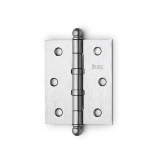 DOBRADICA FERRO PINO BOLA 2 ANEIS | 3x2.1/2 | CROMADO | LEVE11522 | ISERO