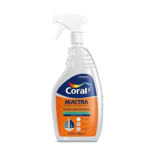 SPRAY SECA PAREDE | 0.75L | MACTRA | CORAL