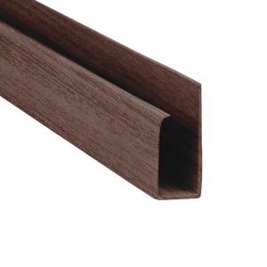 PERFIL U | 0.8mm | COM 6m | IMBUIA | DUDA