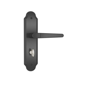 FECHADURA BANHEIRO | ESPELHO PRETO FOSCO | ALAVANCA | 823/03 | STAM