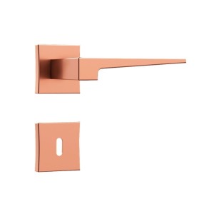 FECHADURA INTERNA | ROSETA QUADRADA ROSE CLASSIC | ALAVANCA | 3200 | STAM