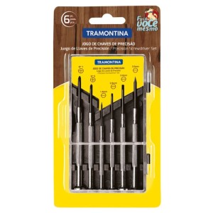 JOGO CHAVE DE PRECISAO | 6 PCS | TRAMONTINA