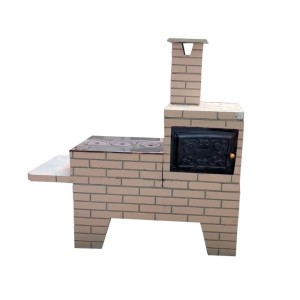 FOGAO COM FORNO | 3 BOCAS | TIJOLINHO | AREIA | DEGRILL