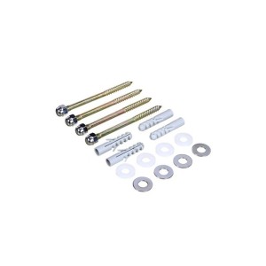 CONJUNTO PARAFUSO FIXACAO PARA TANQUE P/M/G | CROMADO | INCEPA / ROCA