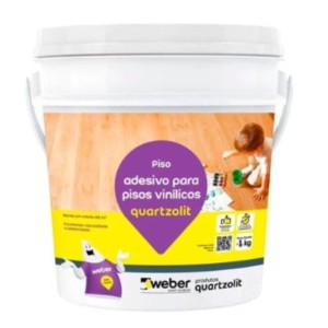 ADESIVO VINILICO | 4kg | BRANCO | QUARTZOLIT