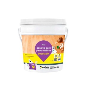 ADESIVO VINILICO | 4kg | BRANCO | QUARTZOLIT