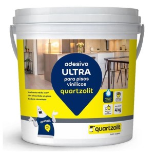 ADESIVO ULTRA VINILICO | 4kg | BRANCO | QUARTZOLIT