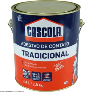 ADESIVO CASCOLA SEM TOLUOL | COLA DE CONTATO | 2800kg
