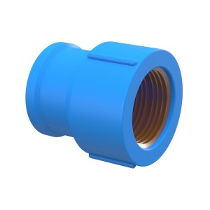 LUVA SOLDAVEL COM BUCHA DE LATAO | 25x3/4 | AZUL | TIGRE