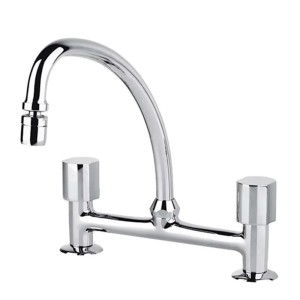 MISTURADOR P/COZINHA BANCADA | 1256-NPET-CR | NOVA PETRA | CROMADO | FABRIMAR