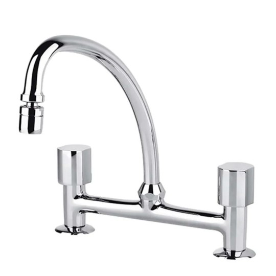 MISTURADOR P/COZINHA BANCADA | 1256-NPET-CR | NOVA PETRA | CROMADO | FABRIMAR