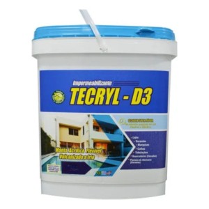 TECRYL-D3 | IMPERMEABILIZANTE | BRANCO | 12kg
