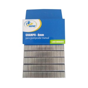 GRAMPO PARA GRAMPEADOR MANUAL | 8mm COM 1000 | GUEPAR