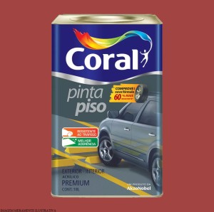 PINTA PISO | VERMELHO | 18L | CORAL