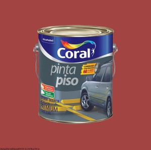 PINTA PISO | VERMELHO | 3.6L | CORAL