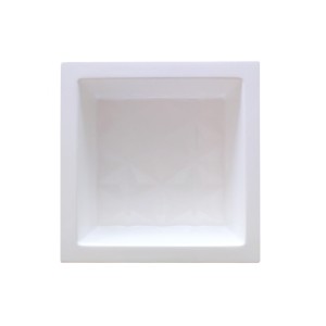 NICHO TEXTURIZADO | 30x30| BRANCO | COZIMAX