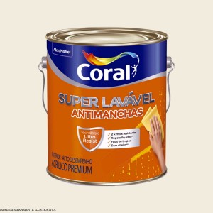SUPER LAVAVEL | BRANCO | EGGSHELL | 3.6L | CORAL