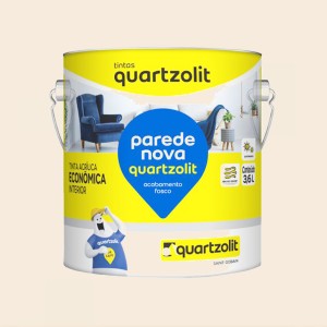TINTA PAREDE NOVA ECONOMICA | 3.6lt | PALHA | QUARTZOLIT