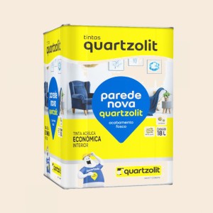 TINTA PAREDE NOVA ECONOMICA | 18lt | PALHA | QUARTZOLIT