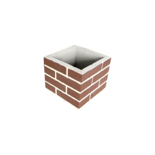 DUTO | 25x25x25 | TIJOLINHO TABACO | DEGRILL