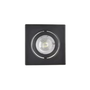 SPOT LED | FENIX II | QUADRADO | MR16 | 5W | 3000K | PRETO | KIAN