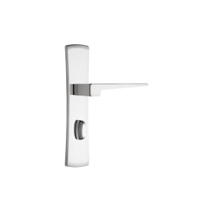 FECHADURA BANHEIRO | ESPELHO CROMADO POLARIS | ALAVANCA | 3200 | STAM