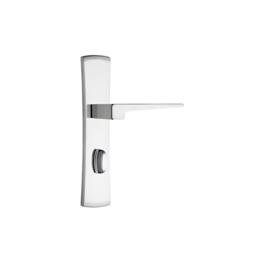 FECHADURA BANHEIRO | ESPELHO CROMADO POLARIS | ALAVANCA | 3200 | STAM